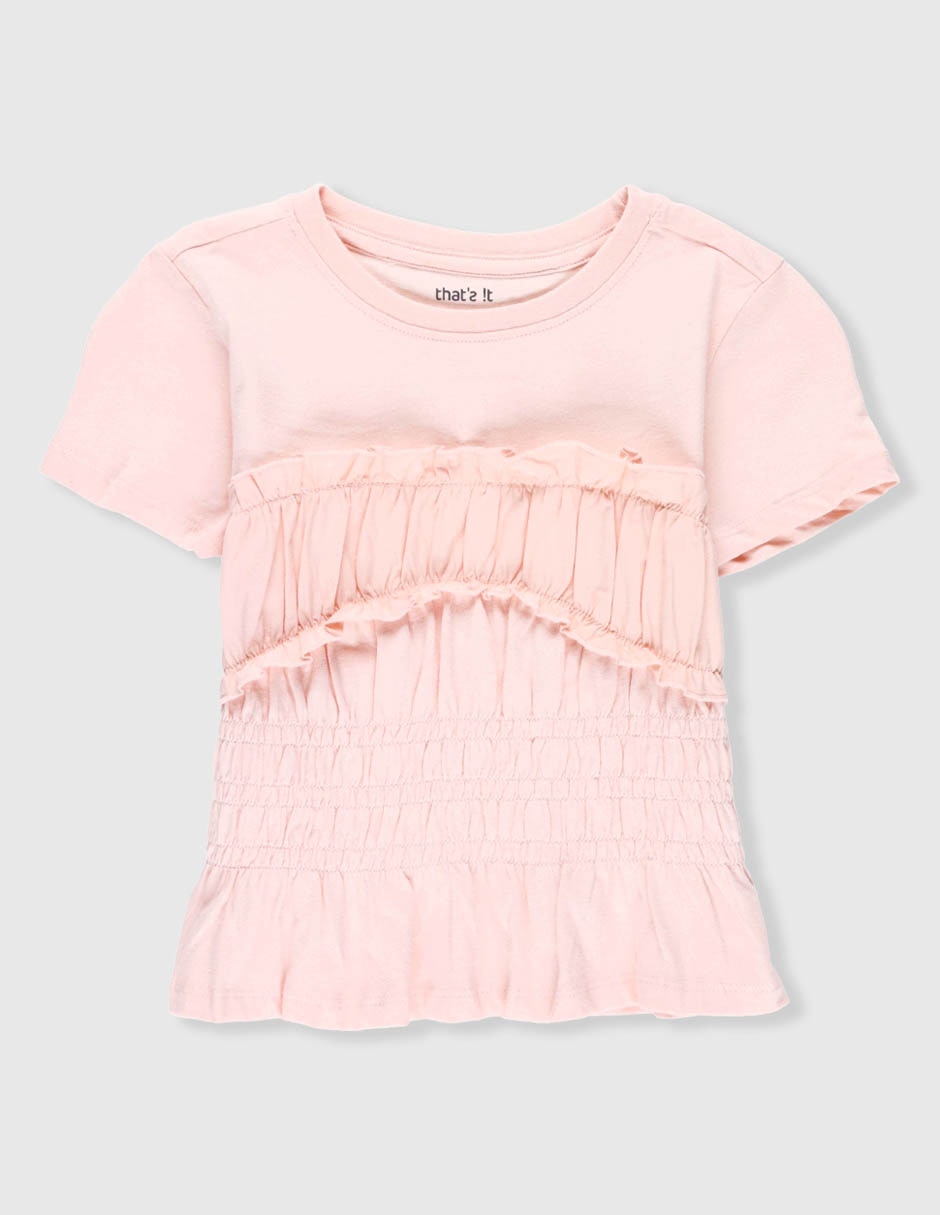 Playera That's It manga corta para niña