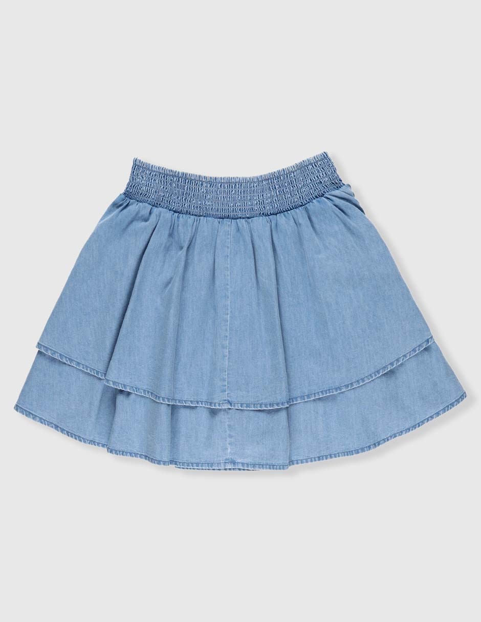 Falda para niña