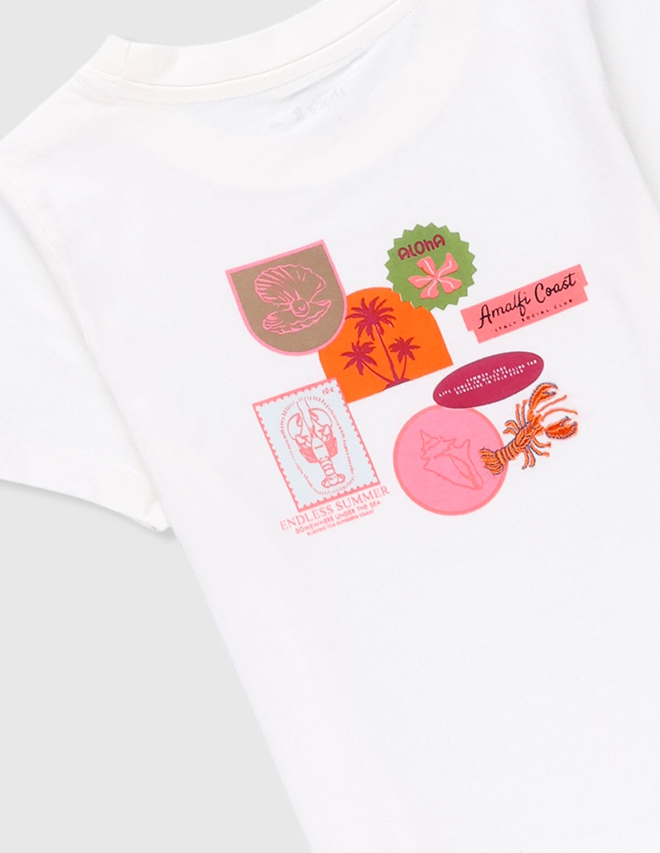 Playera That's It manga corta para niña