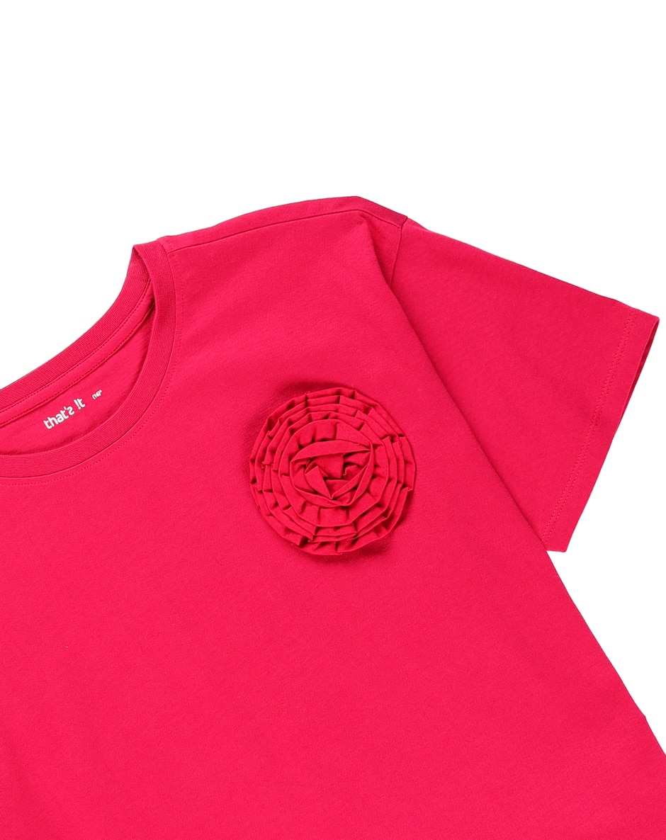 Playera manga corta para niña