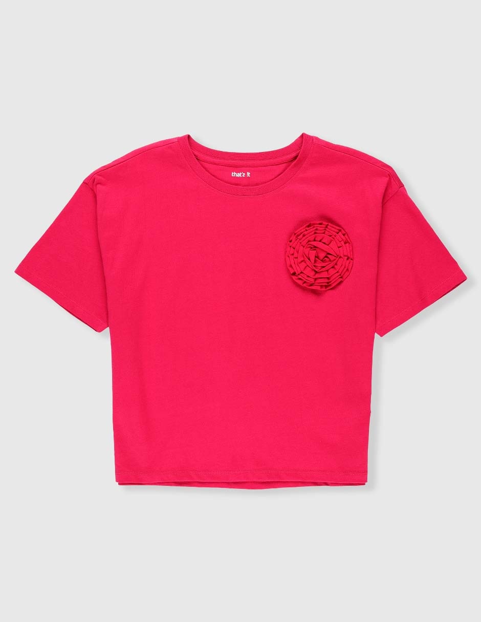 Playera manga corta para niña Playera manga corta para niña