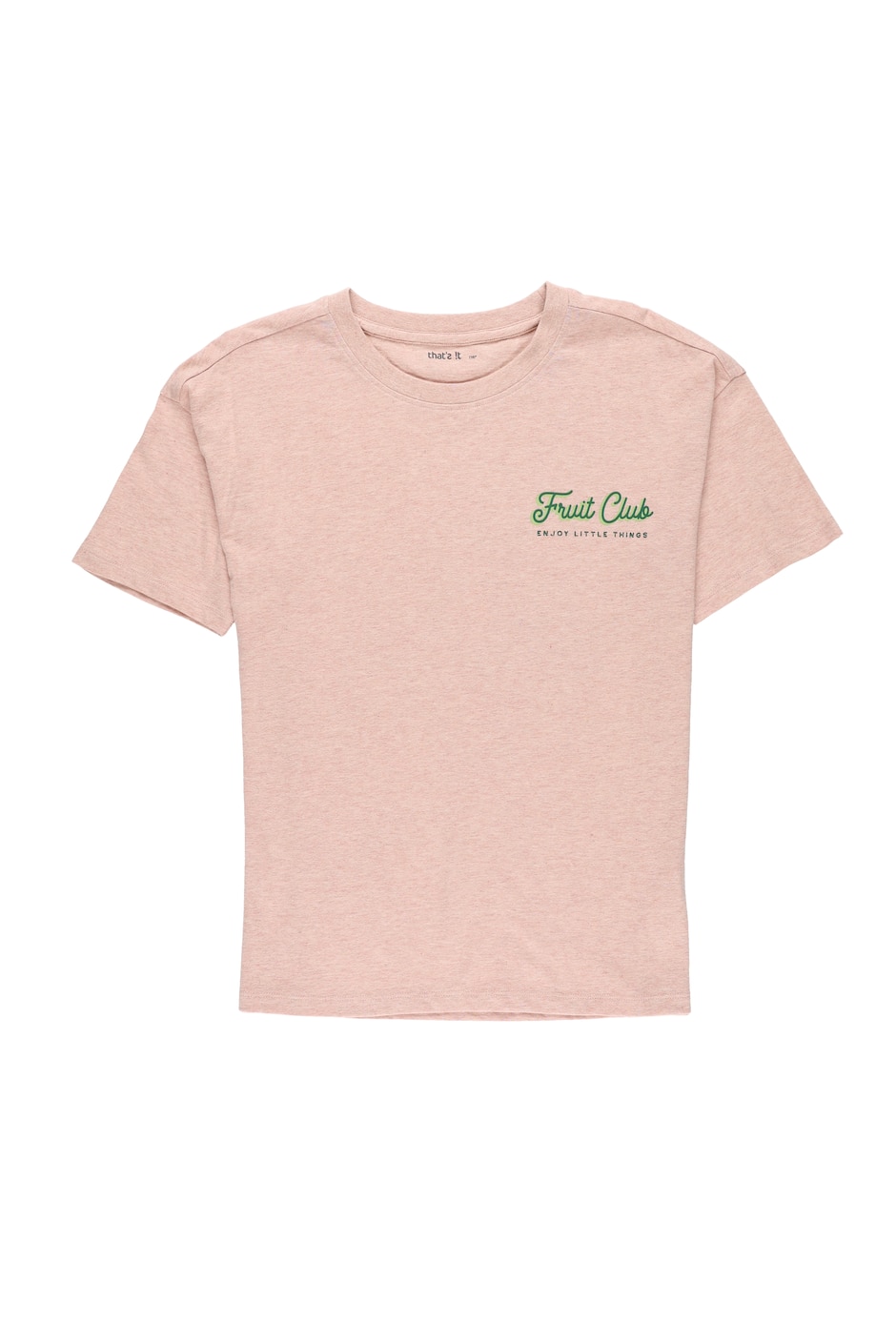 Playera That's it manga corta para niña