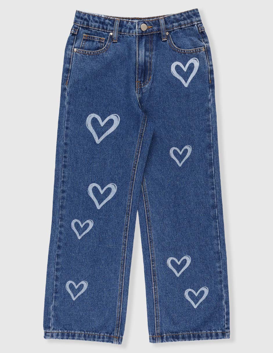 Jeans straight That's It para niña