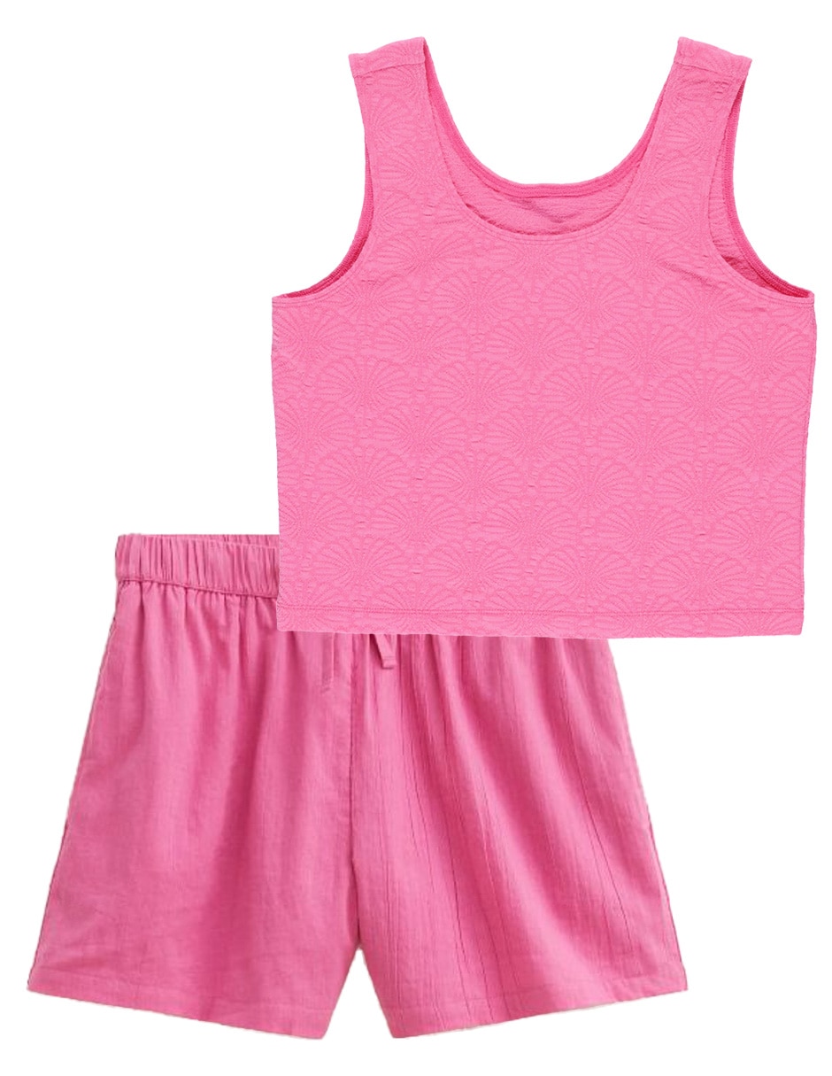 Conjunto de algodón para niña 1