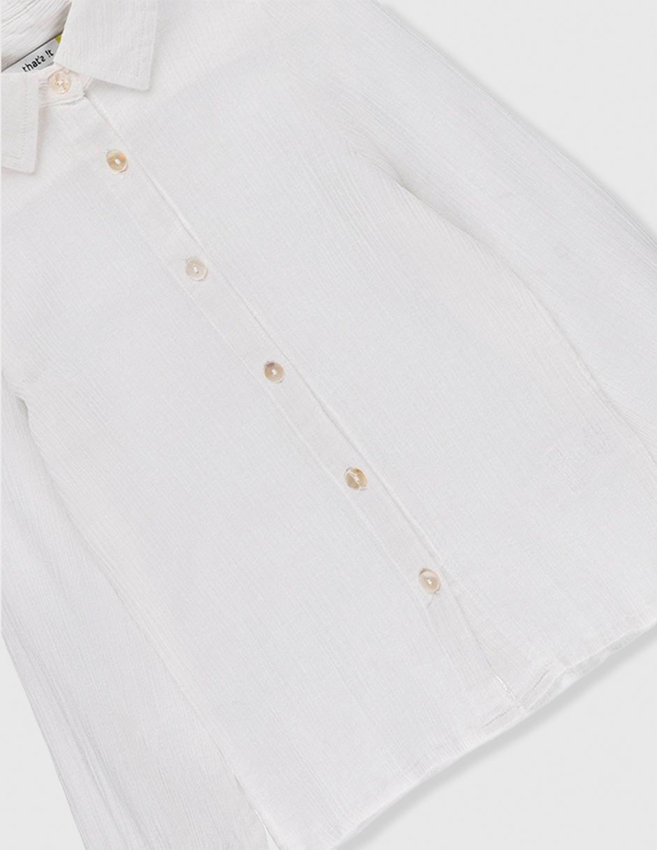 Blusa camisera para niña 4