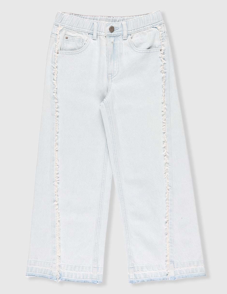 Jeans amplio That's It lavado claro para niña