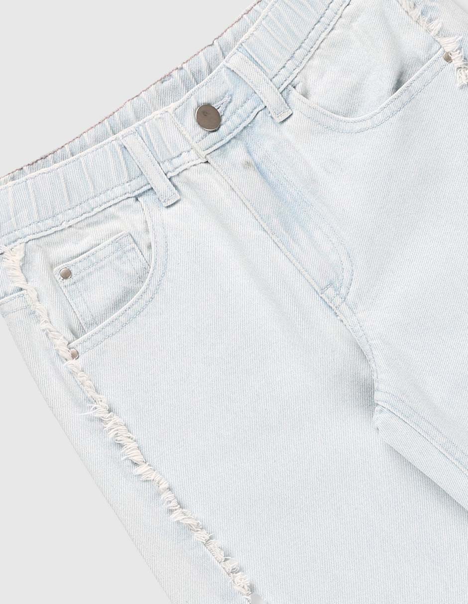 Jeans amplio That's It lavado claro para niña