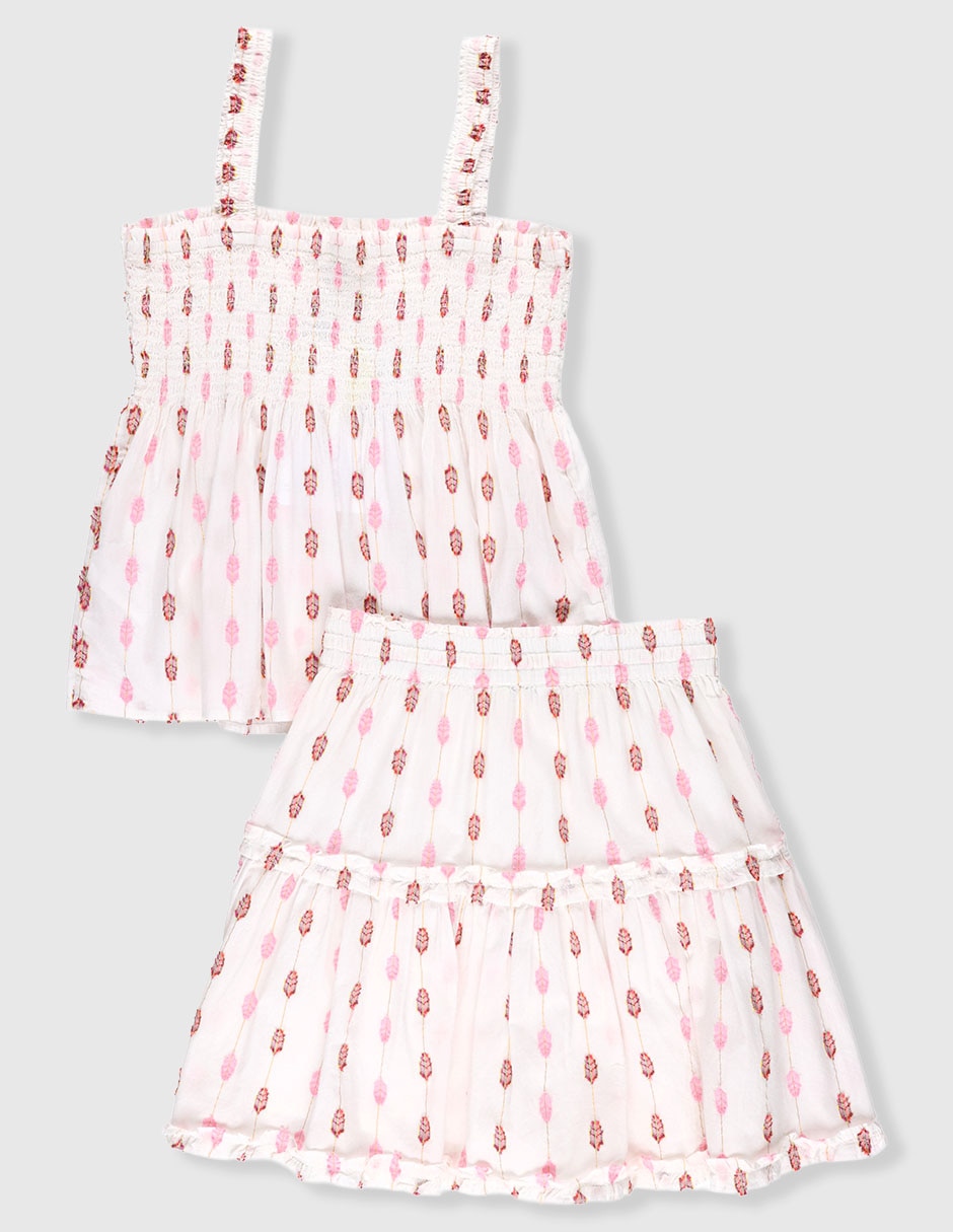 Conjunto de algodón para Niña 4