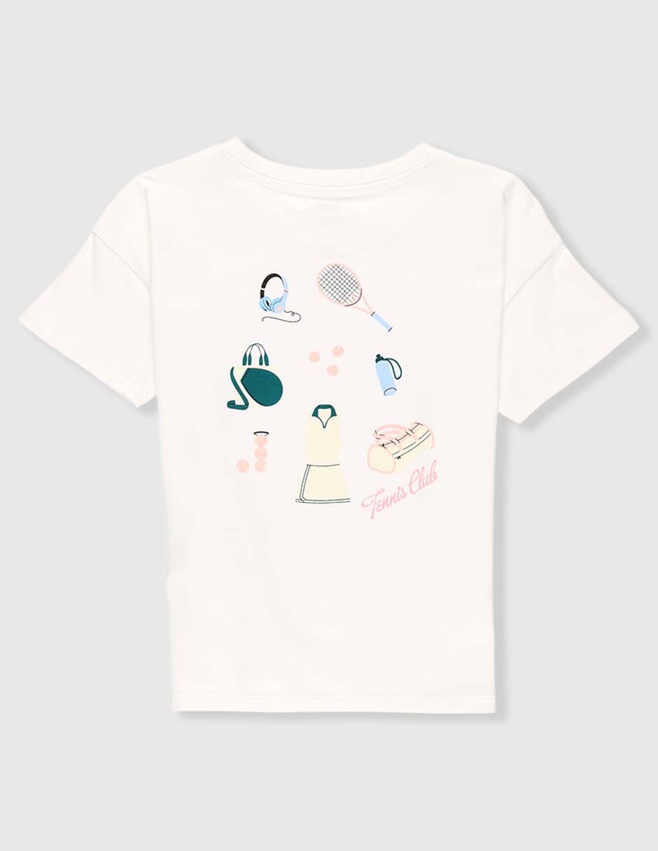 Playera Nagato Edo Tensei Have A Dream Tennis Ball manga corta para niña