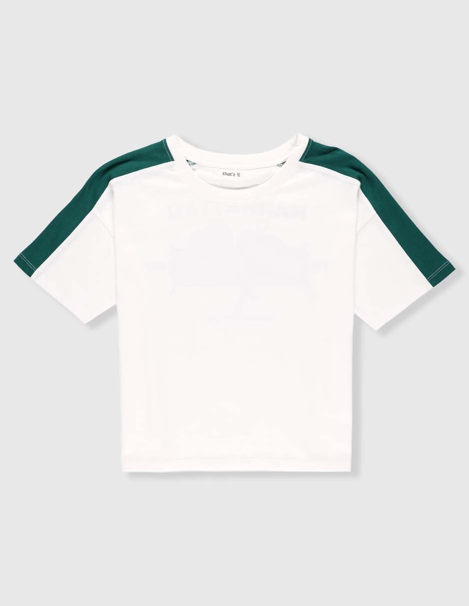Playera Manhattan Tennis Club manga corta para niña Playera Manhattan Tennis Club manga corta para niña