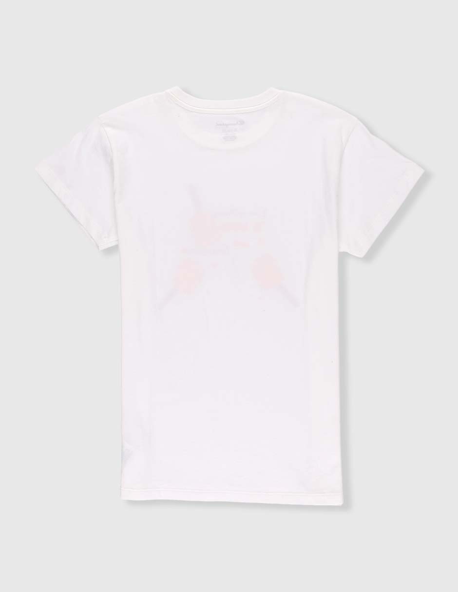 Playera manga corta para niña