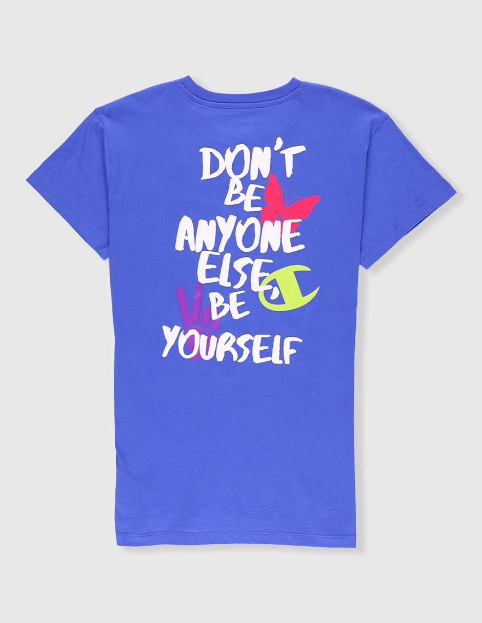 Playera manga corta para niña