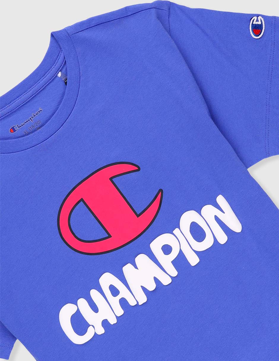 Playera manga corta para niña