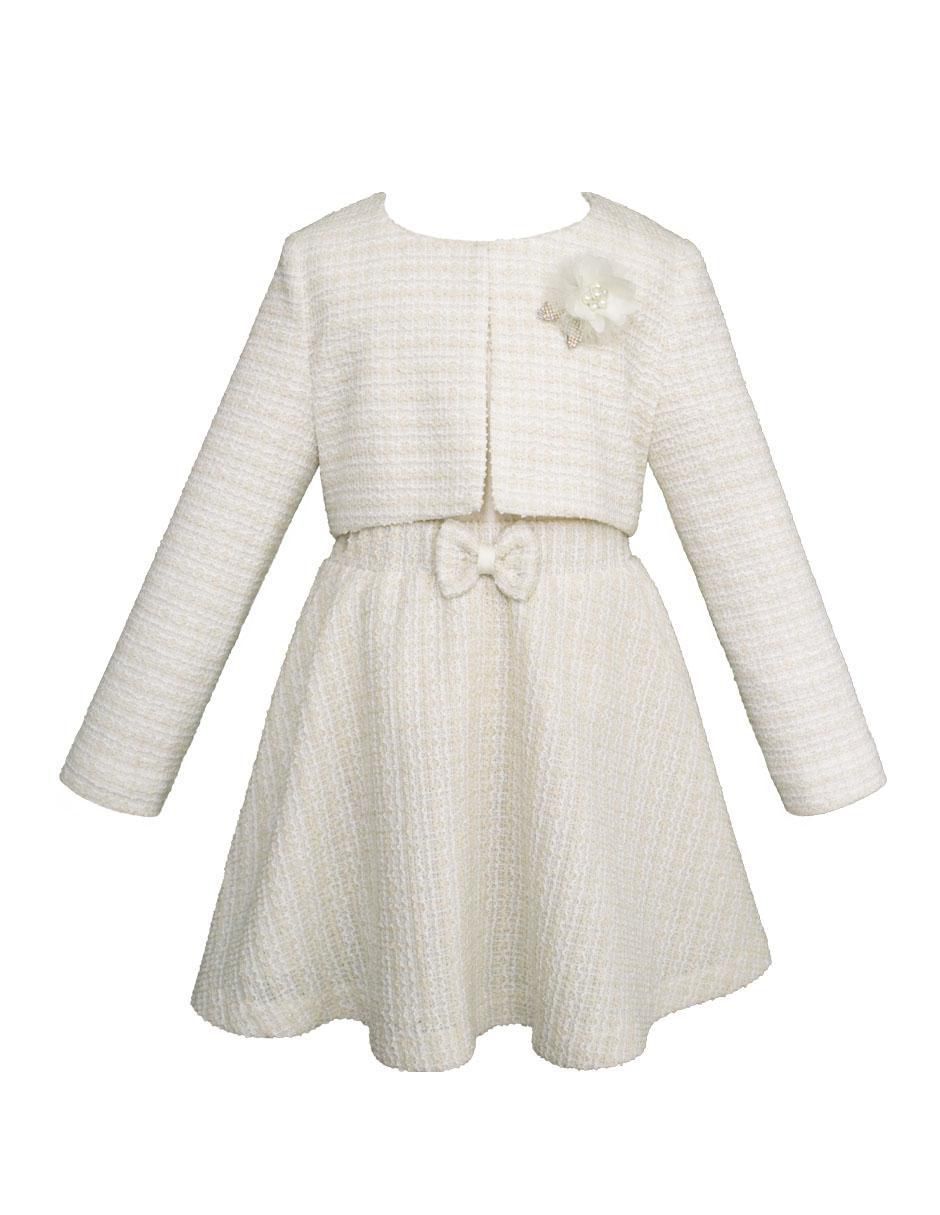 Conjunto formal Lisboa para niña 3 piezas