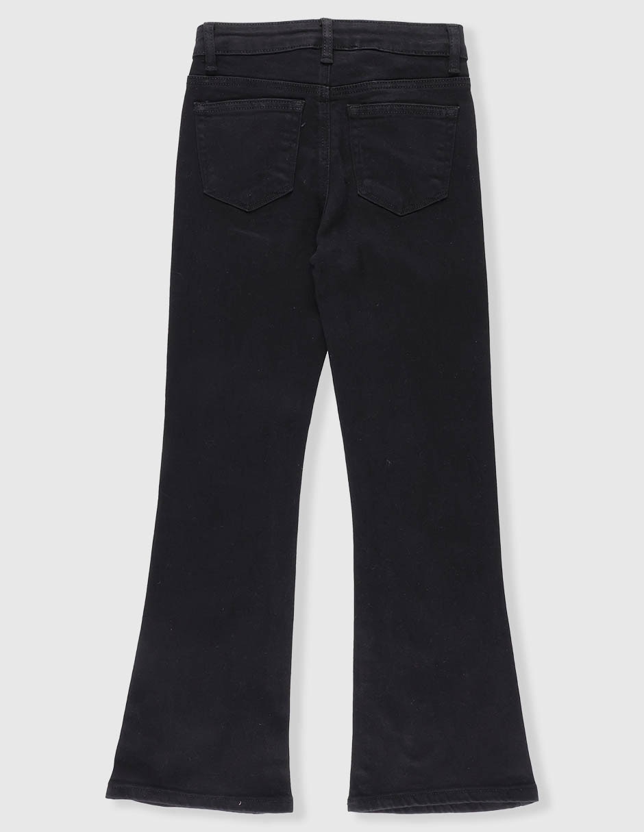 Jeans flare Biography lavado obscuro para niña