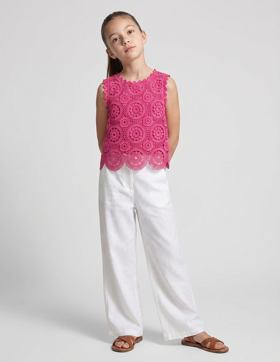 Blusa para niña