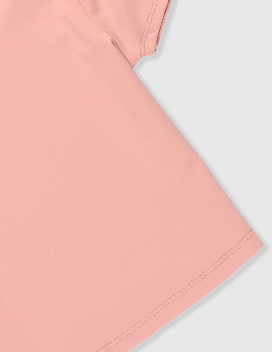 Playera manga corta para niña
