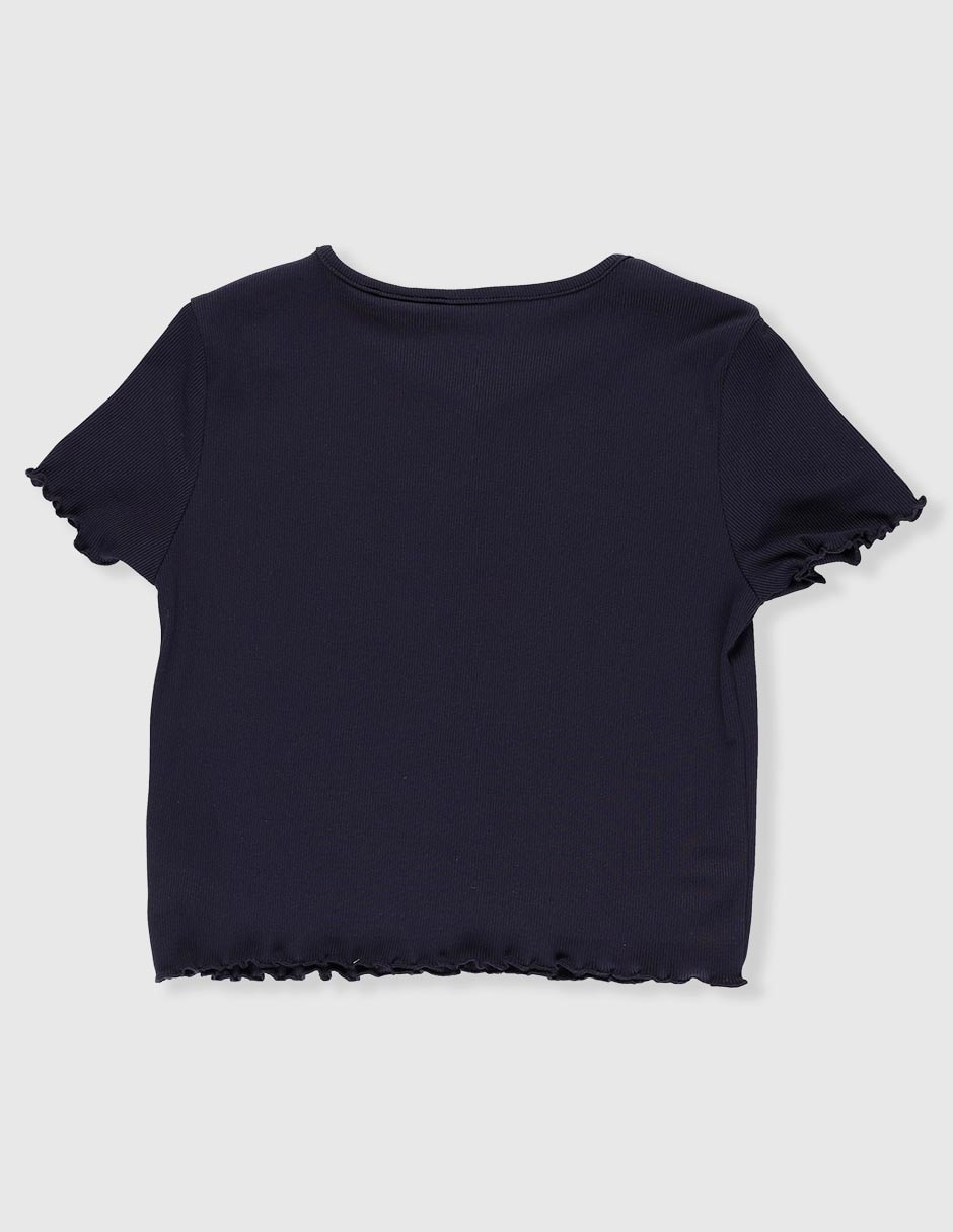 Playera manga corta para niña