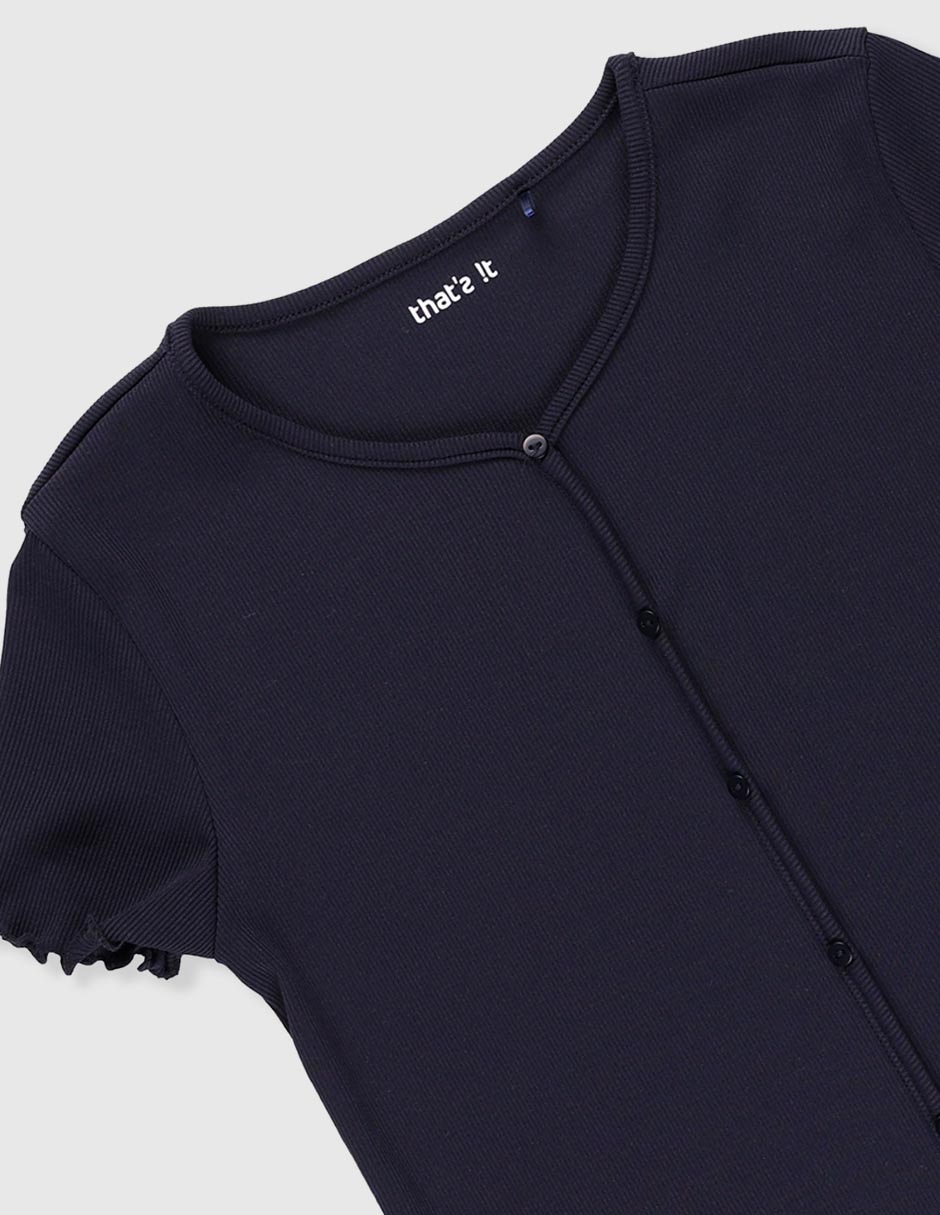 Playera manga corta para niña