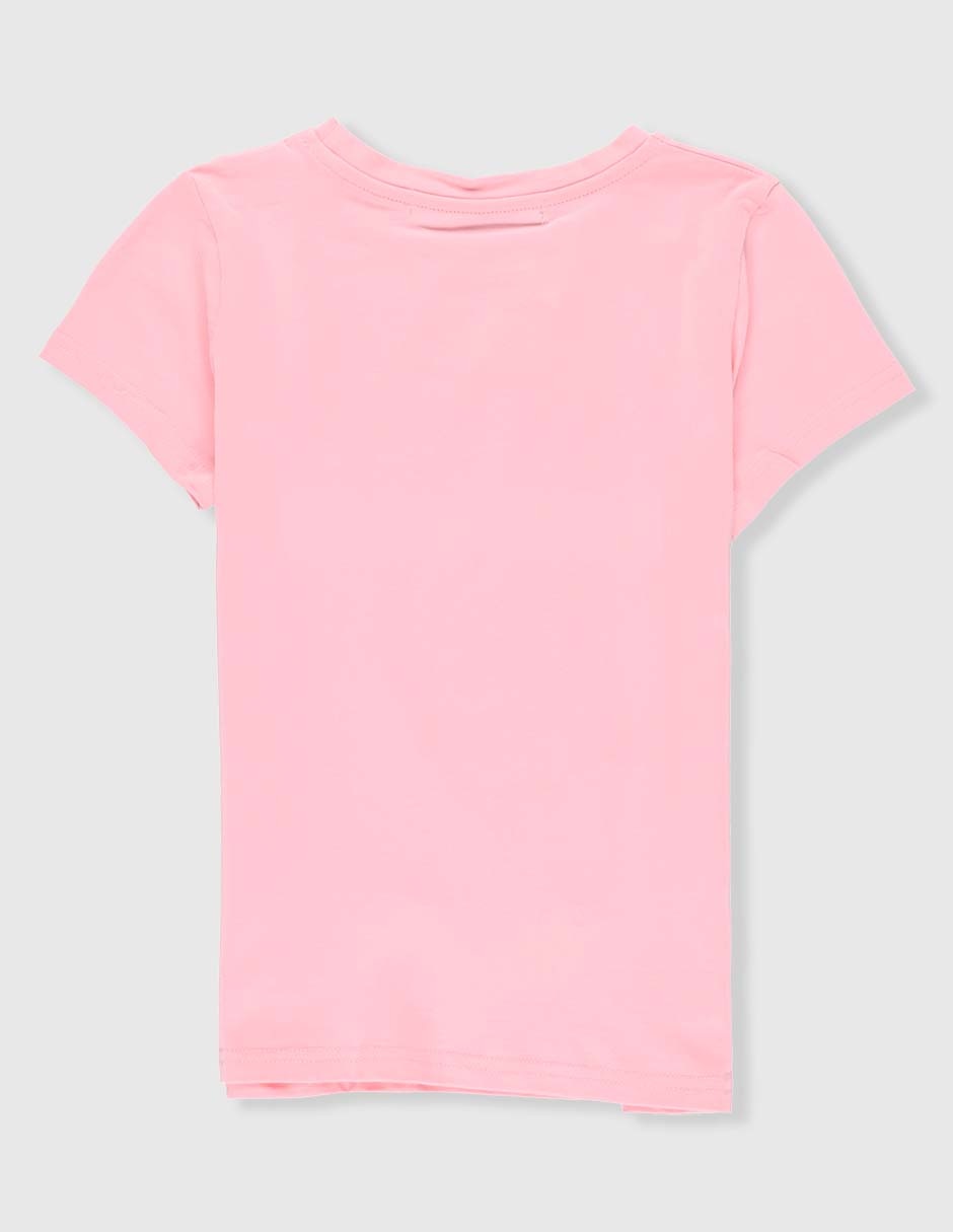 Playera Biography manga corta para niña