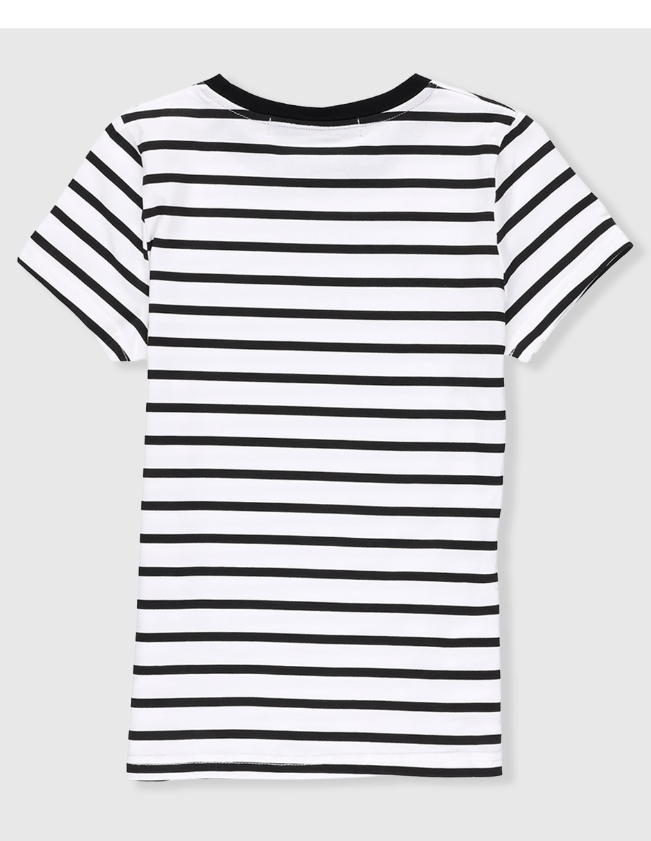 Playera manga corta para niña