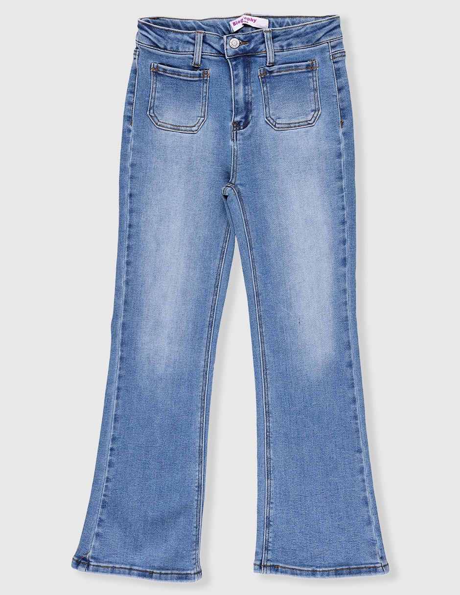 Jeans flare Biography para niña
