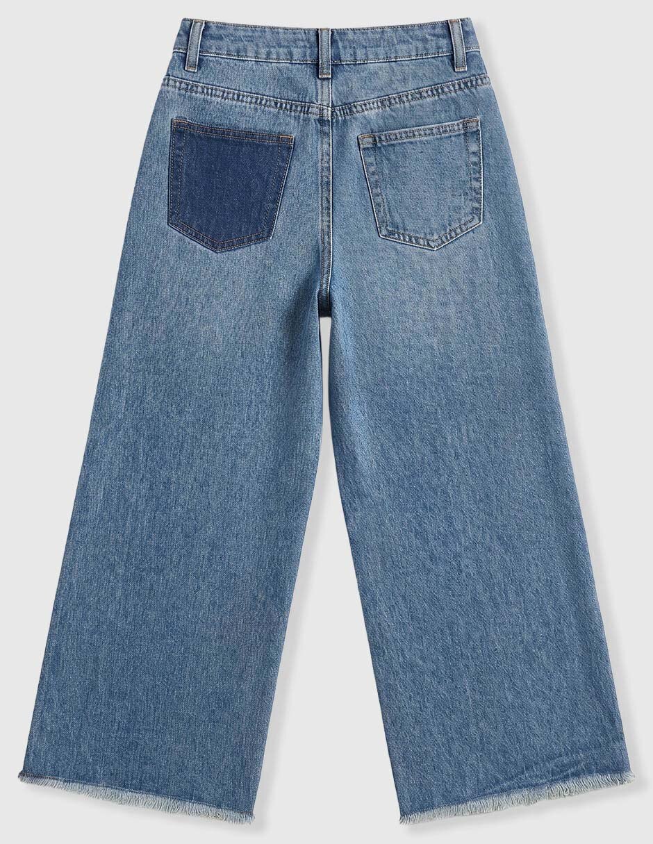 Jeans amplio para niña 3