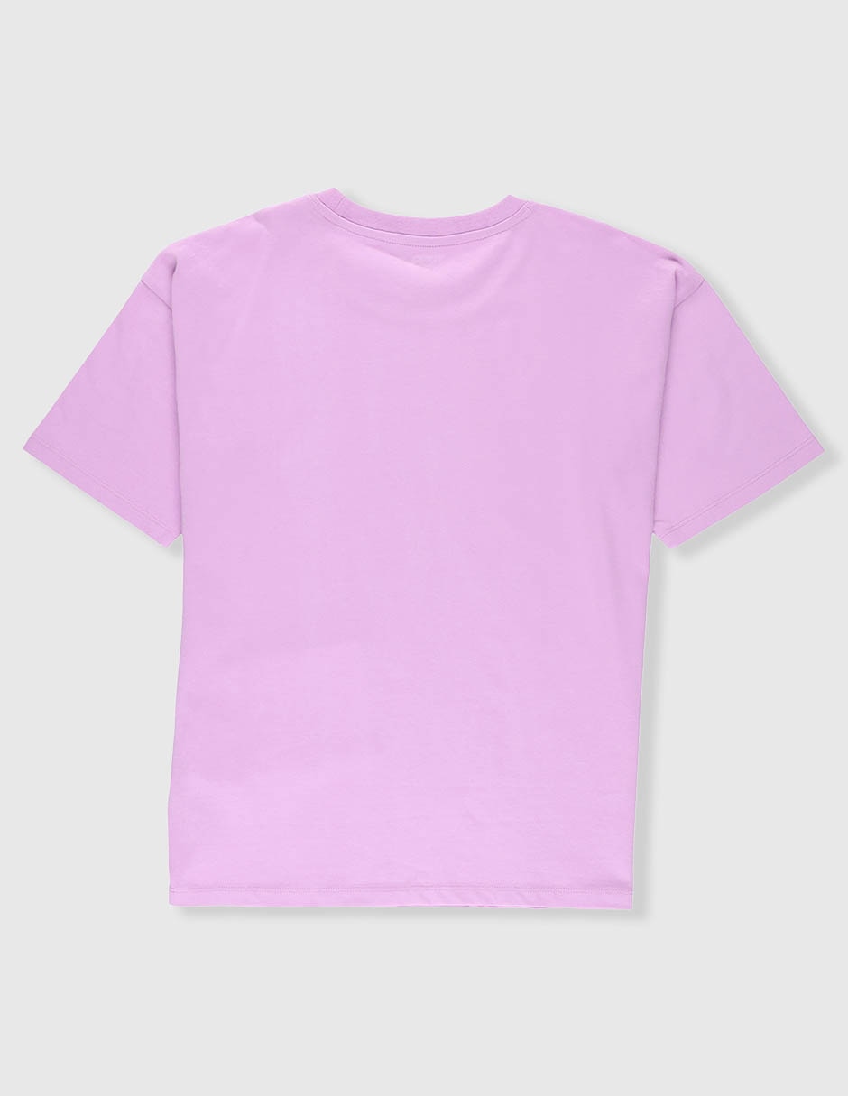 Playera manga corta para niña