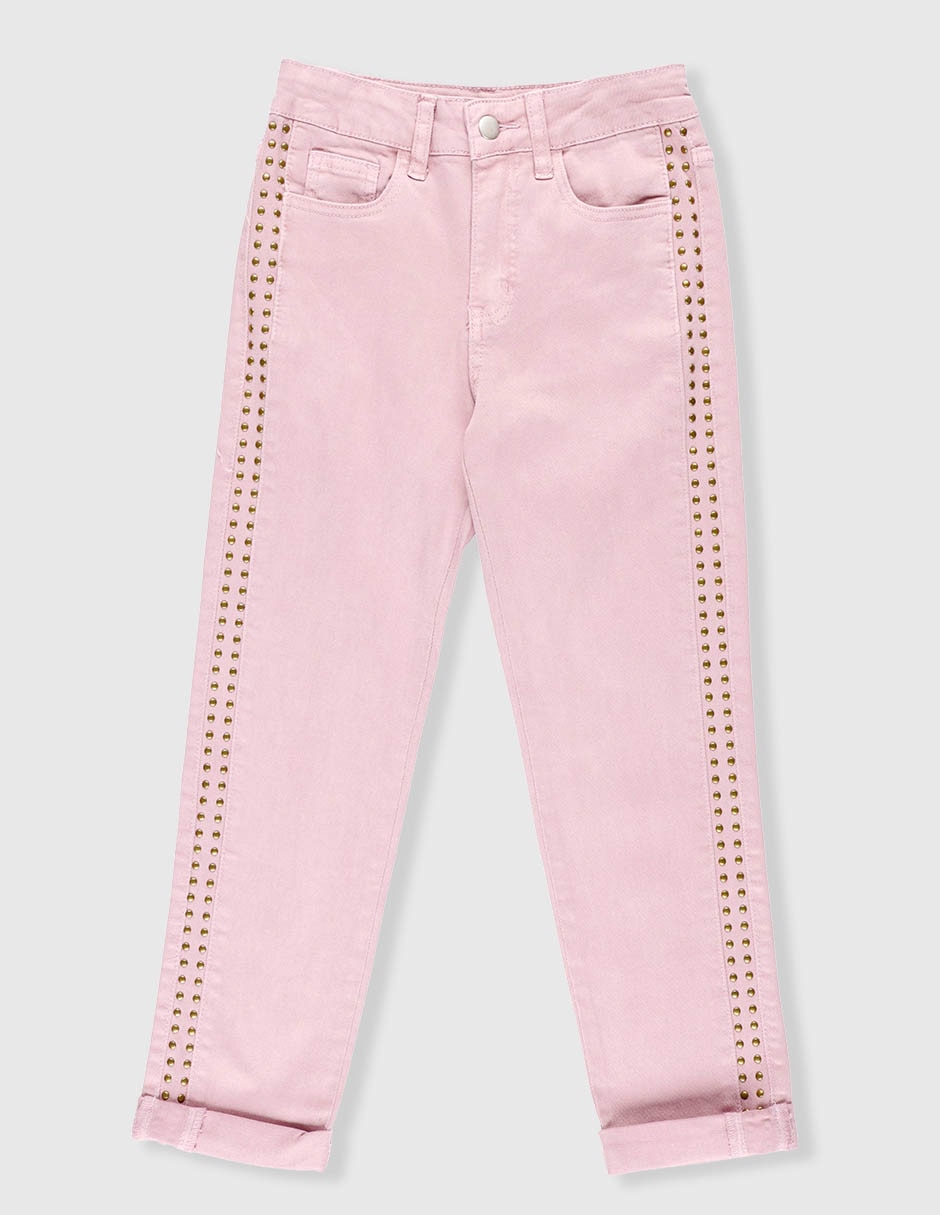 Jeans skinny lavado medio para niña 2