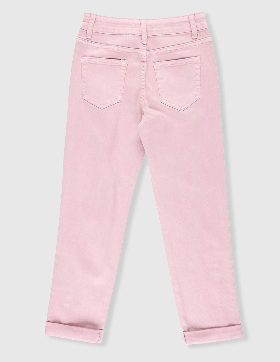 Jeans skinny lavado medio para niña 3