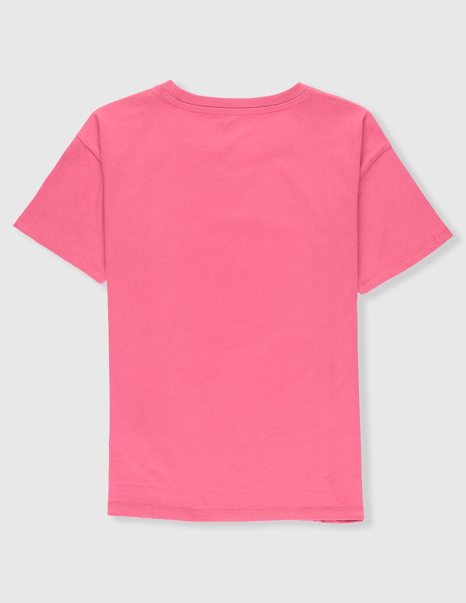 Playera manga corta para niña