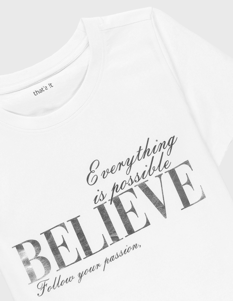 Playera manga corta para niña 3