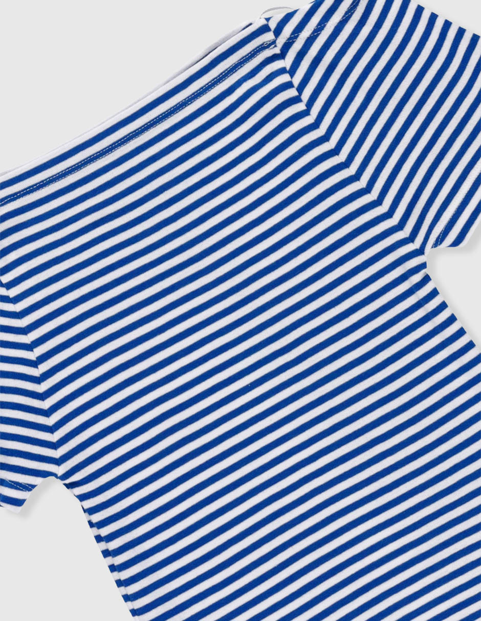 Playera tank manga corta para niña 3