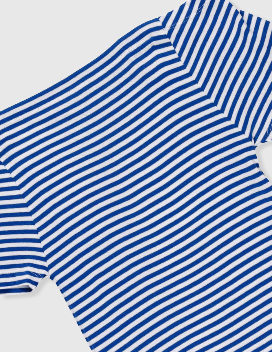 Playera tank manga corta para niña 2