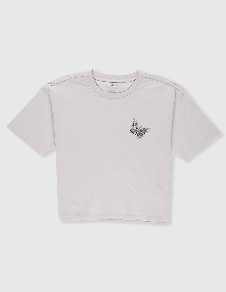 Playera manga corta para niña Playera manga corta para niña