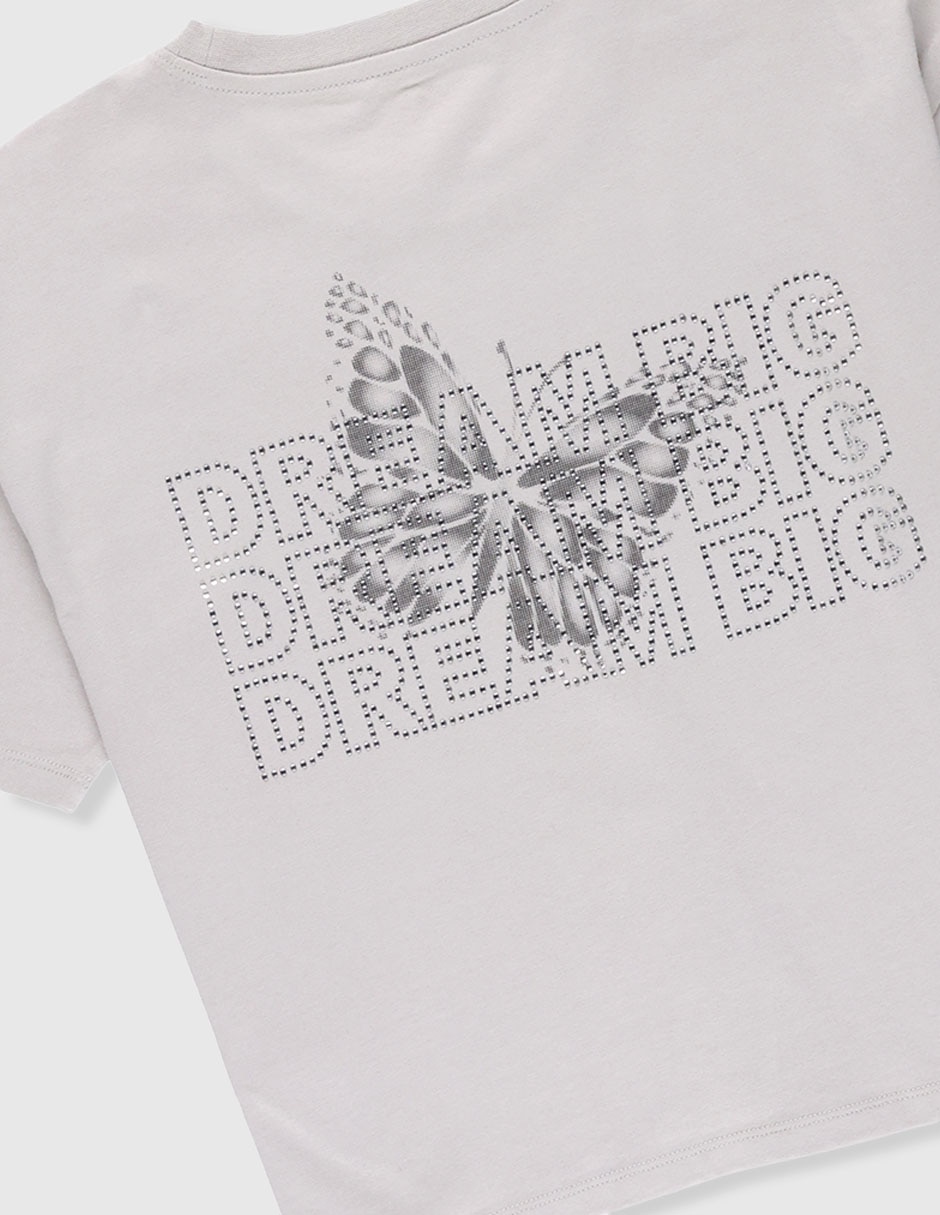 Playera manga corta para niña