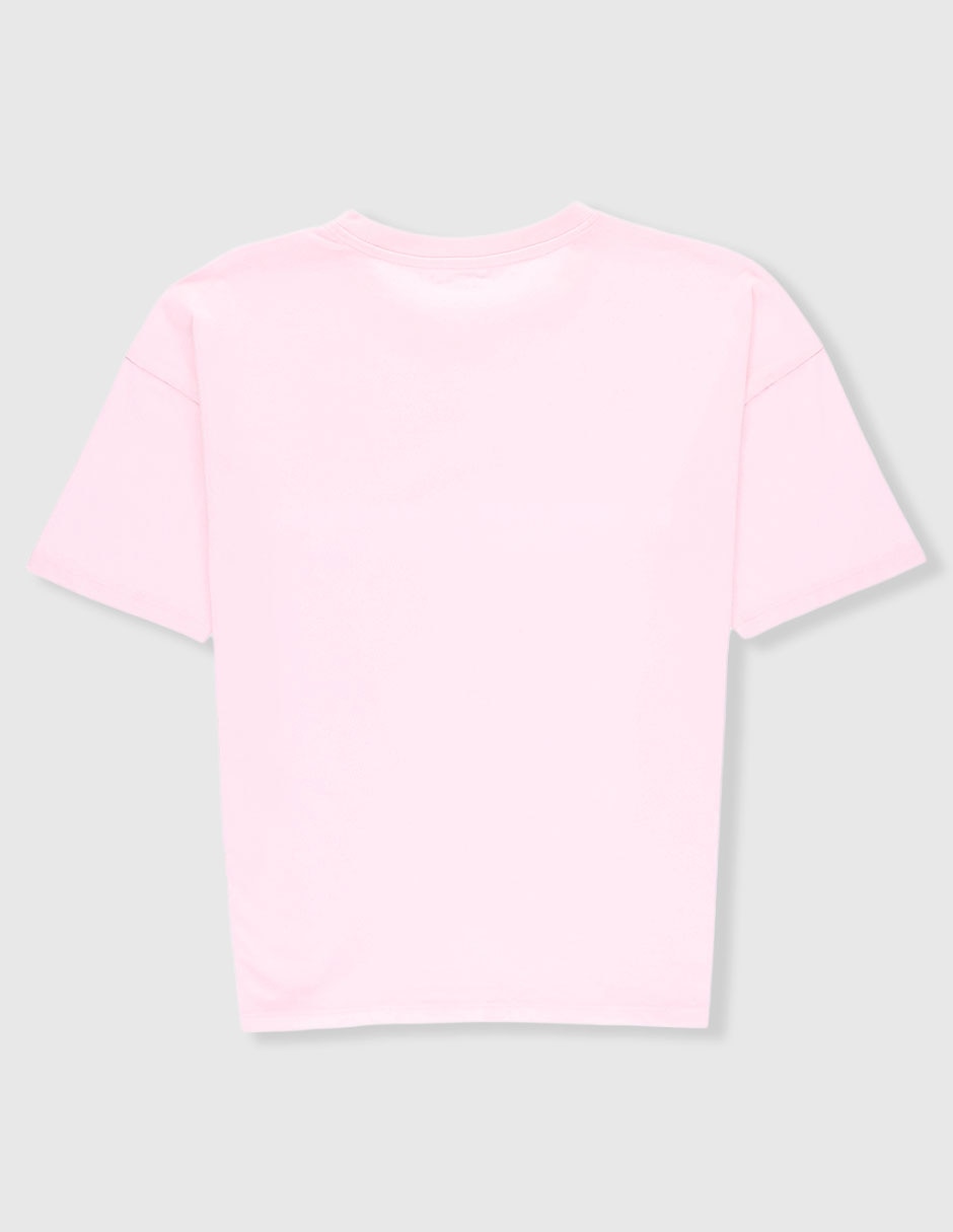 Playera manga corta para niña