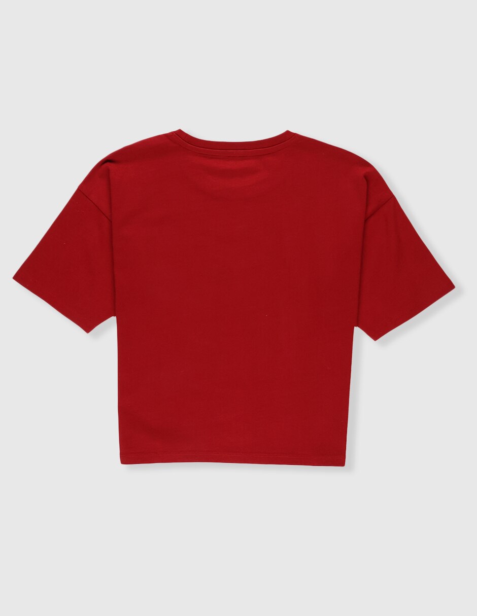 Playera manga corta para niña