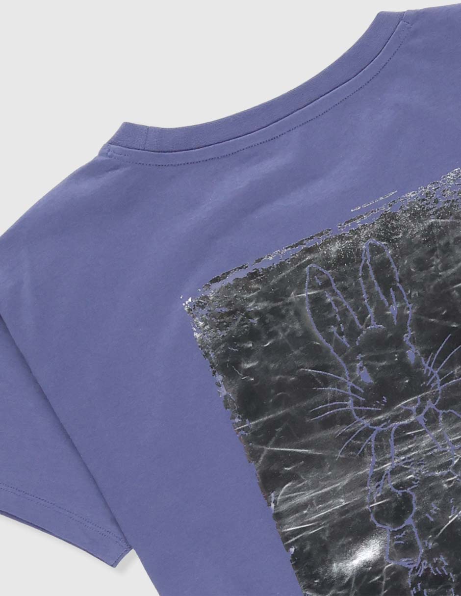 Playera manga corta para niña