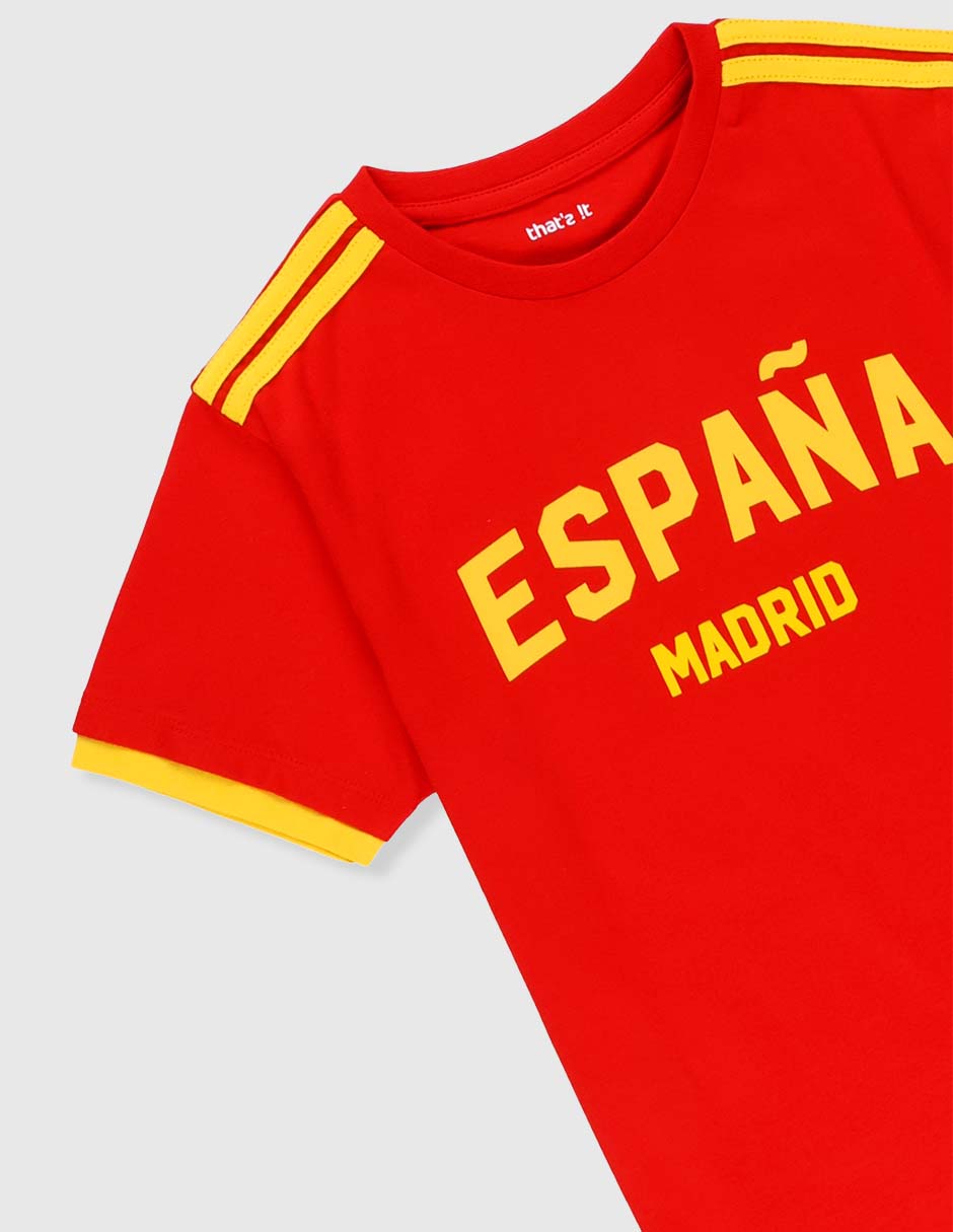 Playera That's It España manga corta para niña