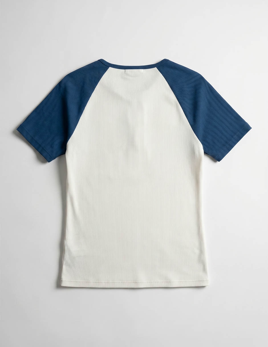 Playera manga regular para niña 3