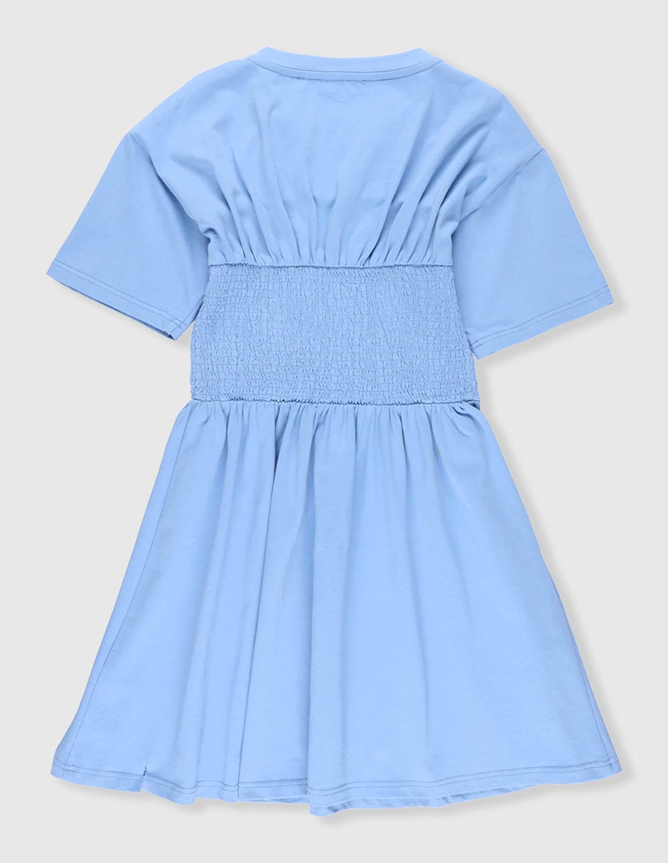 Vestido blusón manga amplia para niña 2