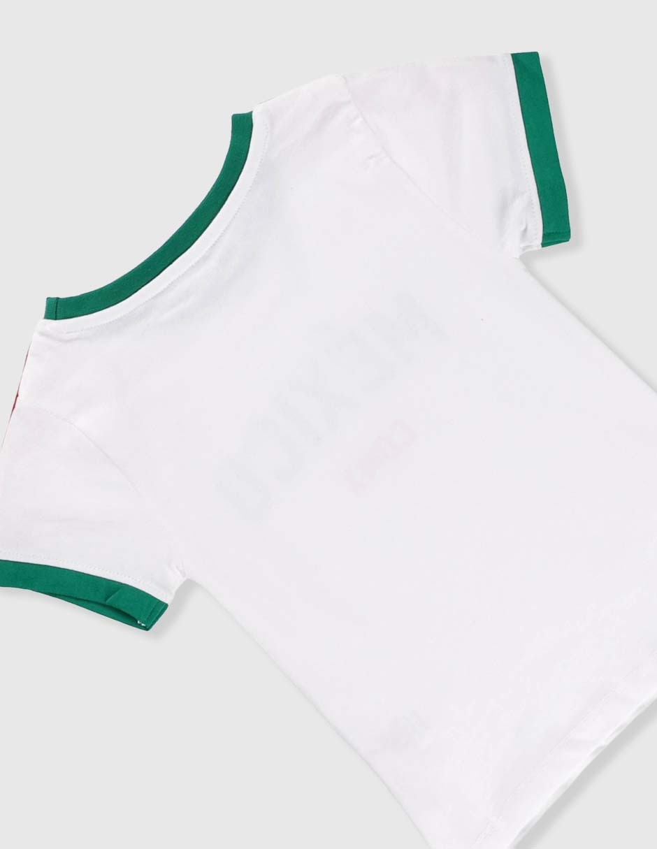 Playera that's it méxico manga corta para niña