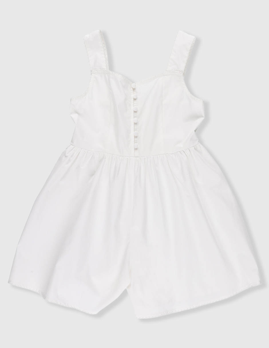 Romper de algodón para niña