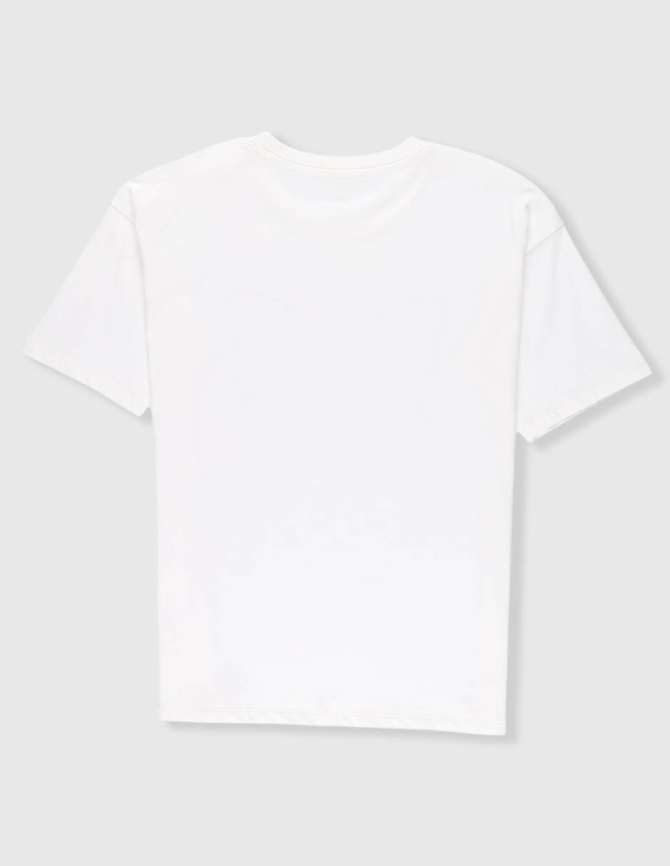 Playera manga corta para niña