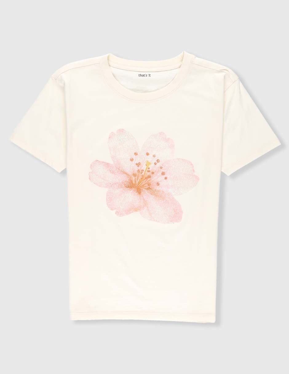 Playera manga corta para niña Playera manga corta para niña