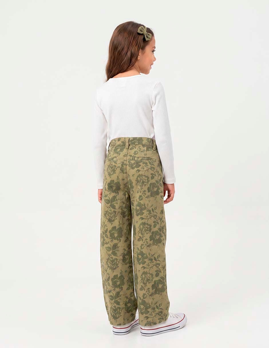 Jeans wide leg para niña 6