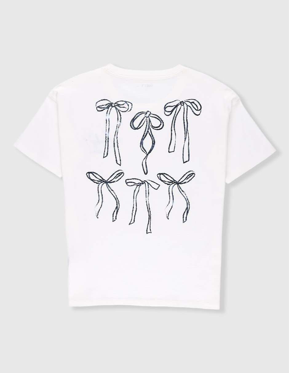 Playera manga corta para niña 4
