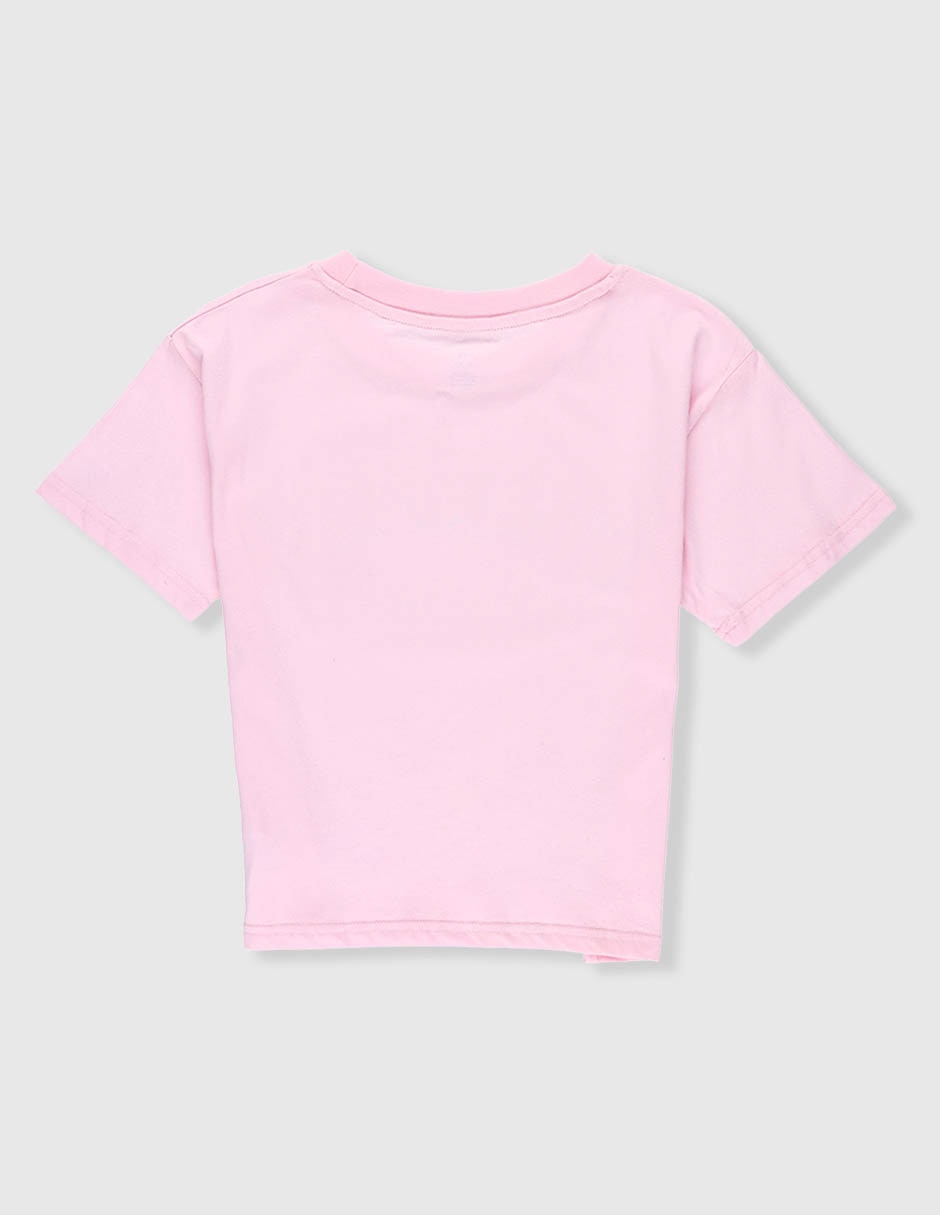 Playera Champion manga al codo para niña