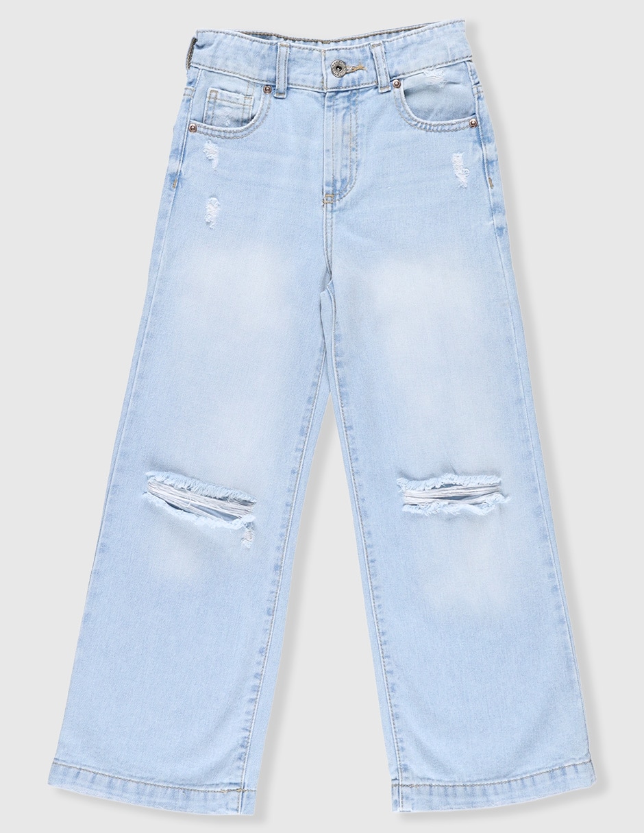 Jeans amplio para niña 1